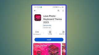 Love Photo Keyboard Theme App kaise Chalaye or keyboard Me Photo set kaise kare screenshot 3