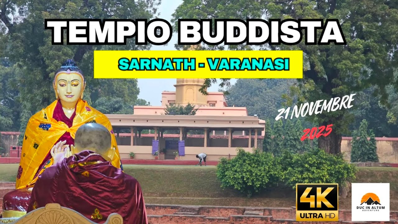 TEMPIO BUDDISTA DI SARNATH: 21 NOVEMBRE 2025 