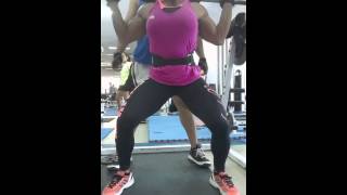 Entrenando Sentadilla