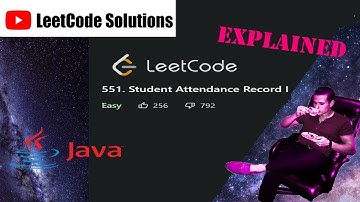LeetCode 551. Student Attendance Record I Solution Explained - Java