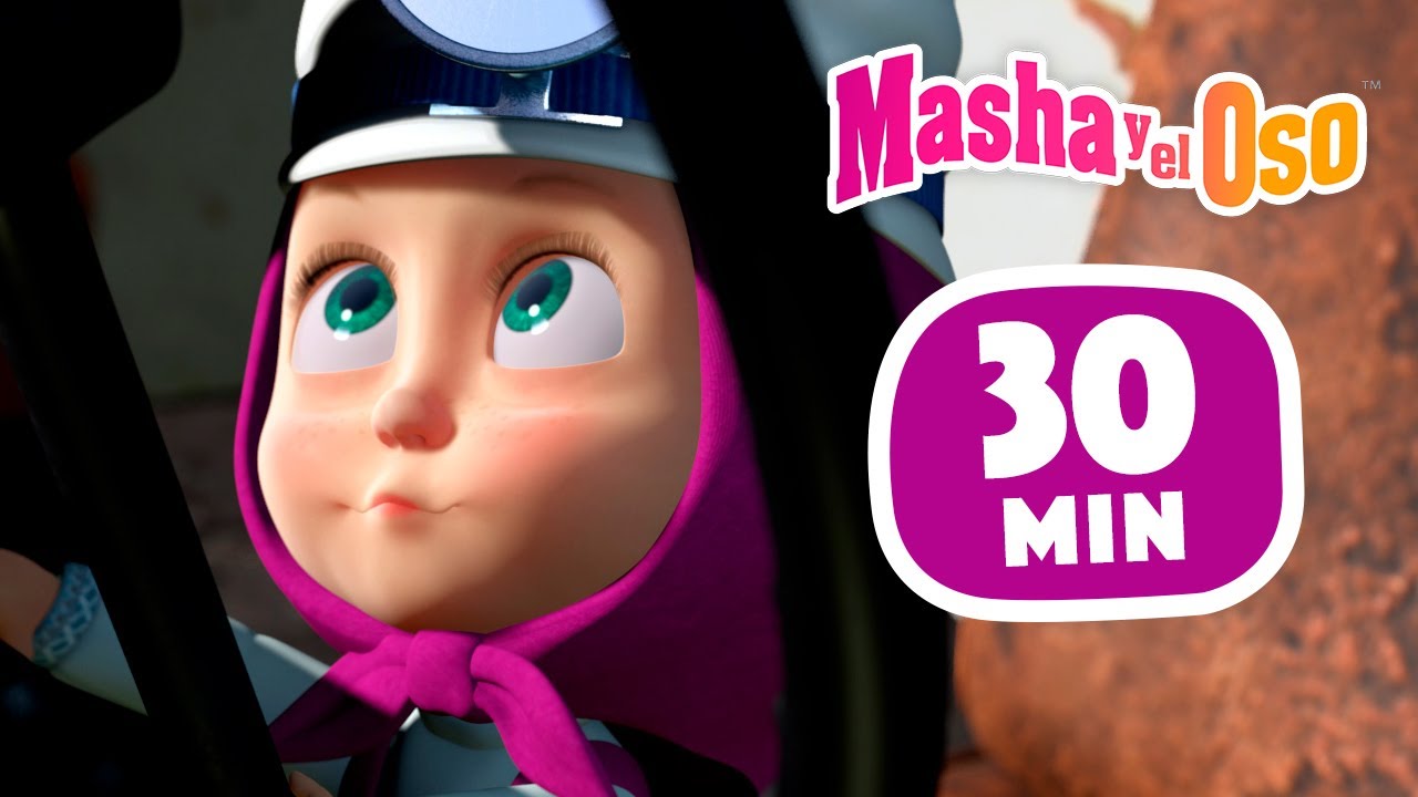 Masha y el Oso 🐻👧 Saltando  Con Lobos 🐺 Colección 8 📺 30 minutos de dibujos animados