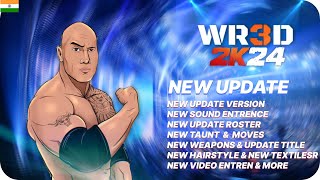 Wr3d Mod Download All New Features Added For Android And PC (216MB) 2k24 The Rock