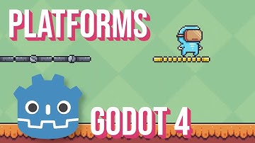 Moving Platforms, One Way Collisions, and How to Drop Under Platforms ~ Godot 4 Platformer Tutorial