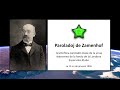 Paroladoj de Zamenhof 1. Okaze de la 1a datreveno de la fondo de la Londona Esperanto-Klubo.