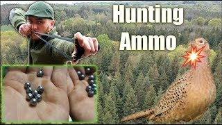 Slingshot Hunting Ammo | How to make Lead Shot