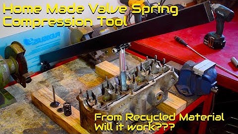 Fabricating a Home Made Valve Spring Compression Tool