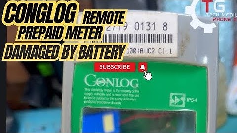 Water/Acid Damaged By Batteries || Conlog Prepaid Meter Remote UIU Repair