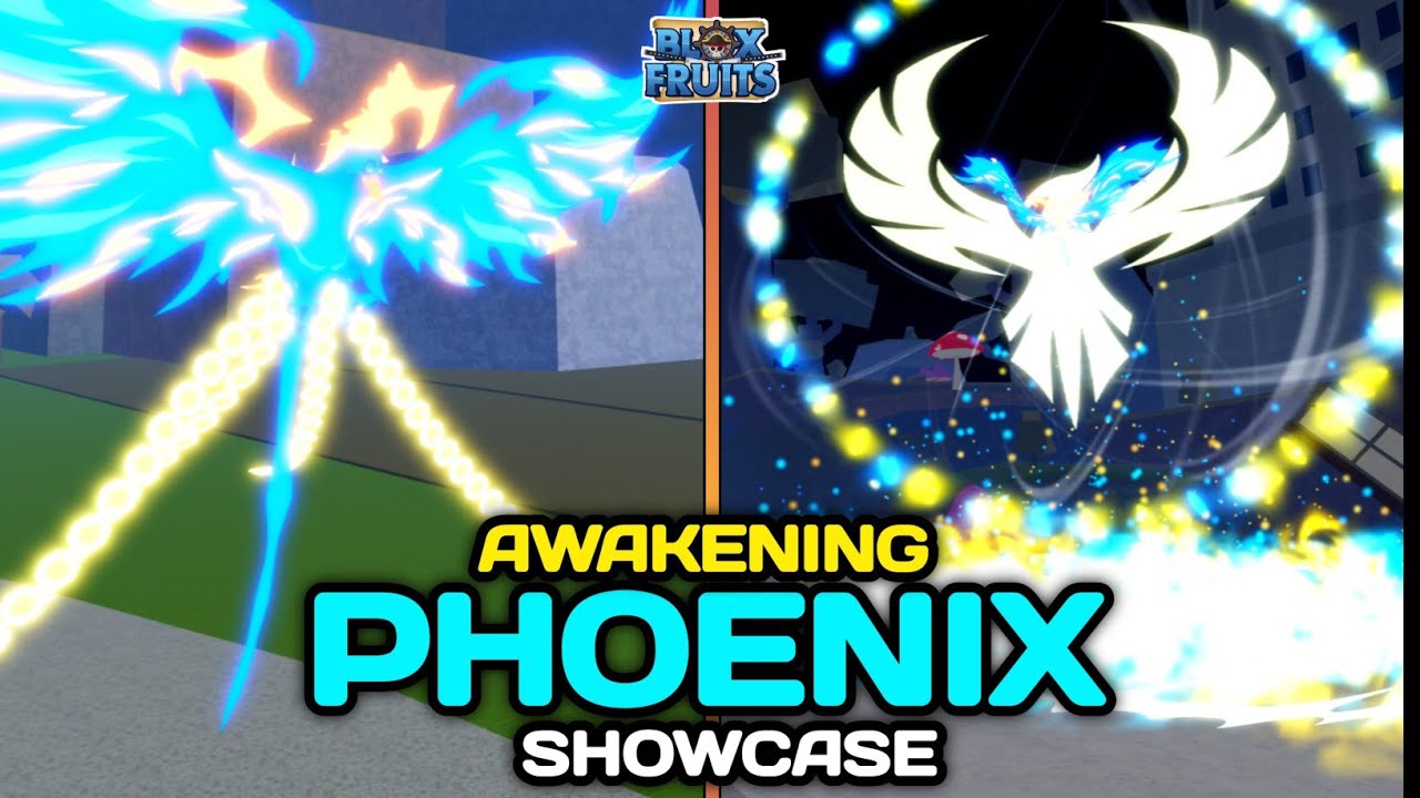 Blox Fruits Showcase: Awakened Phoenix (AIR CAMP GOD!!!) 