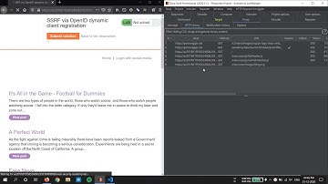 SSRF via OpenID dynamic client registration -Web Security Academy
