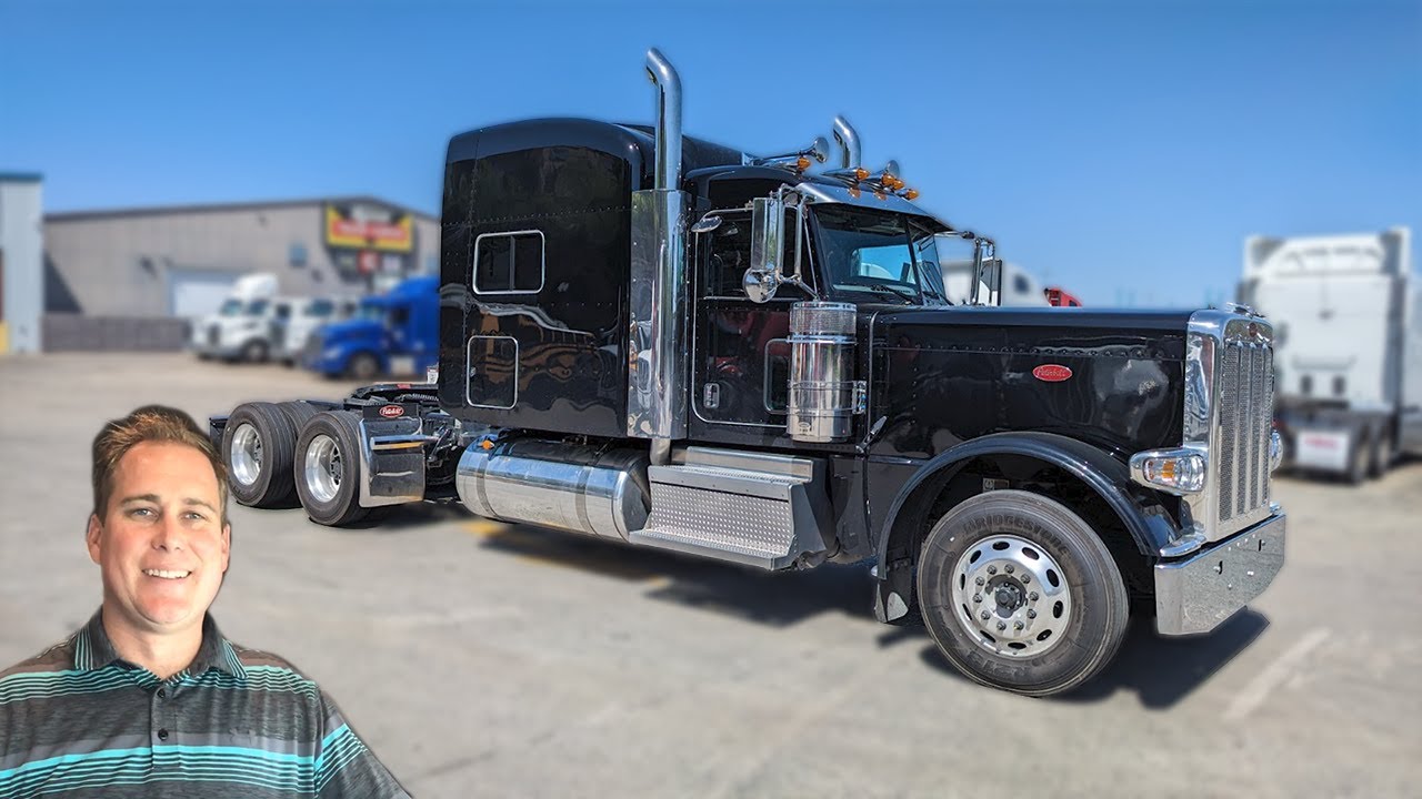 AVAILABLE Black 2024 Peterbilt 389 AUTOMATIC YouTube
