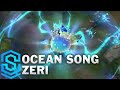 Ocean Song Zeri Skin Spotlight - Pre-Release - League of Legends