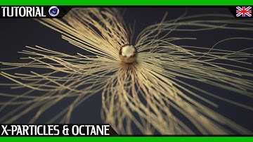 Octane & X-Particles Basics Cinema 4D Tutorial by MHSProd