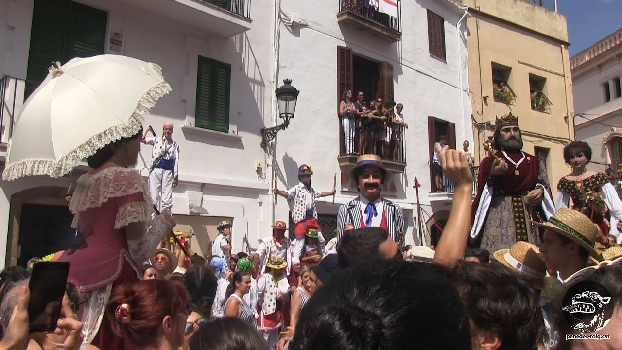Festa Major de Sitges 2017 - 08 - Sortida d'ofici (Vídeo Penedès Roig)