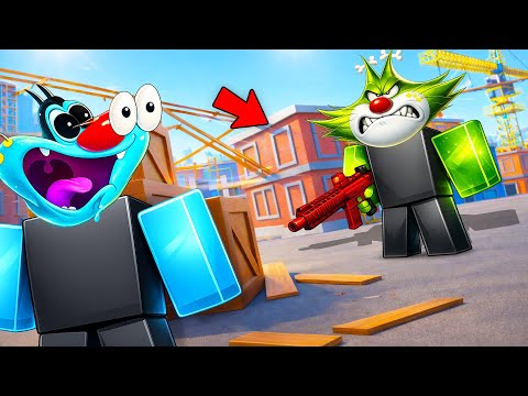I Am PRO In This Game "HYPERSHOT" BUT!!! IN Roblox!!- ft.Oggy