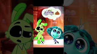 💡Inside OUT 2👱‍♀️ 🆚 💚Poppy Playtime Chapter 3💚 - #insideout2  #animation #poppyplaytim #insideout