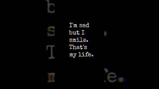 New Psy Trance| Whatsapp Status | Im Sad But I Smile. Thats My Life.||Altaf154