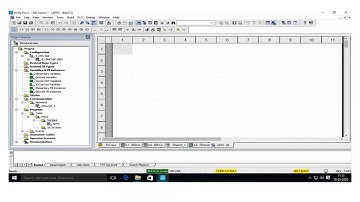 Design a ladder logic diagram for a counter using UNITY PRO BY vinod kumar s