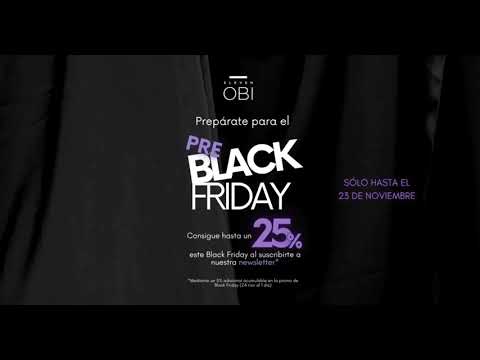 🔥 Pre Black Friday Eleven OBI | Consigue un 25% en Toda la Web