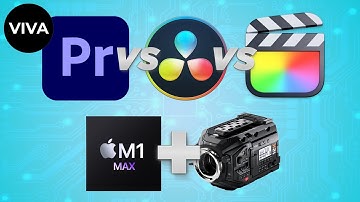 Which is THE BEST Video Editing Software on M1 Max? Premiere Pro, DaVinci Resolve, Final Cut Pro
