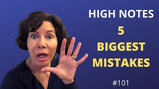 Singing High Notes Practice - 5 Most Common (& BIGGEST) Mistakes!