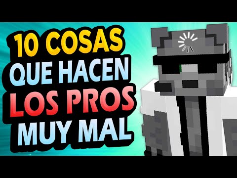 ✅ 10 Cosas de Pros INÚTILES en Minecraft!! #1