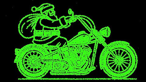 🎅 Riding Through the Holidays: Santa on a Motorcycle with DBSCAN Magic! 🎄