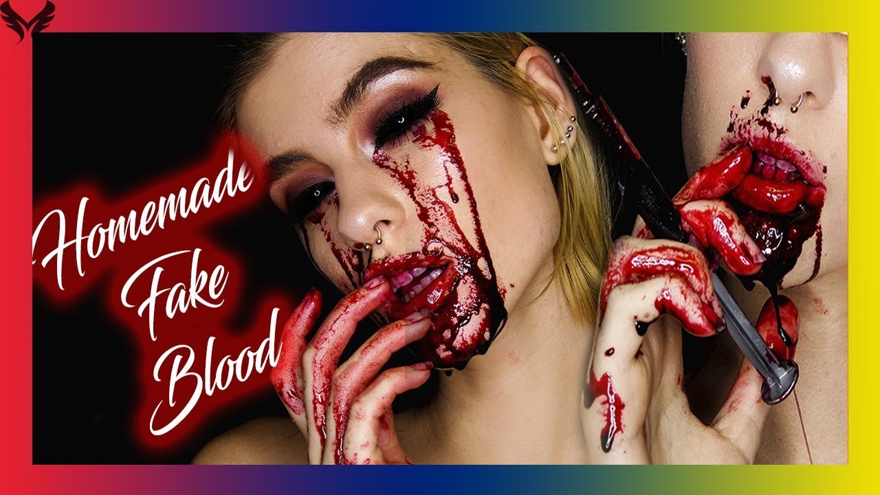 How to Make Fake Blood for Halloween! Homemade Fake Blood YouTube How to Make Fake Blood for Halloween! Homemade Fake Blood YouTube