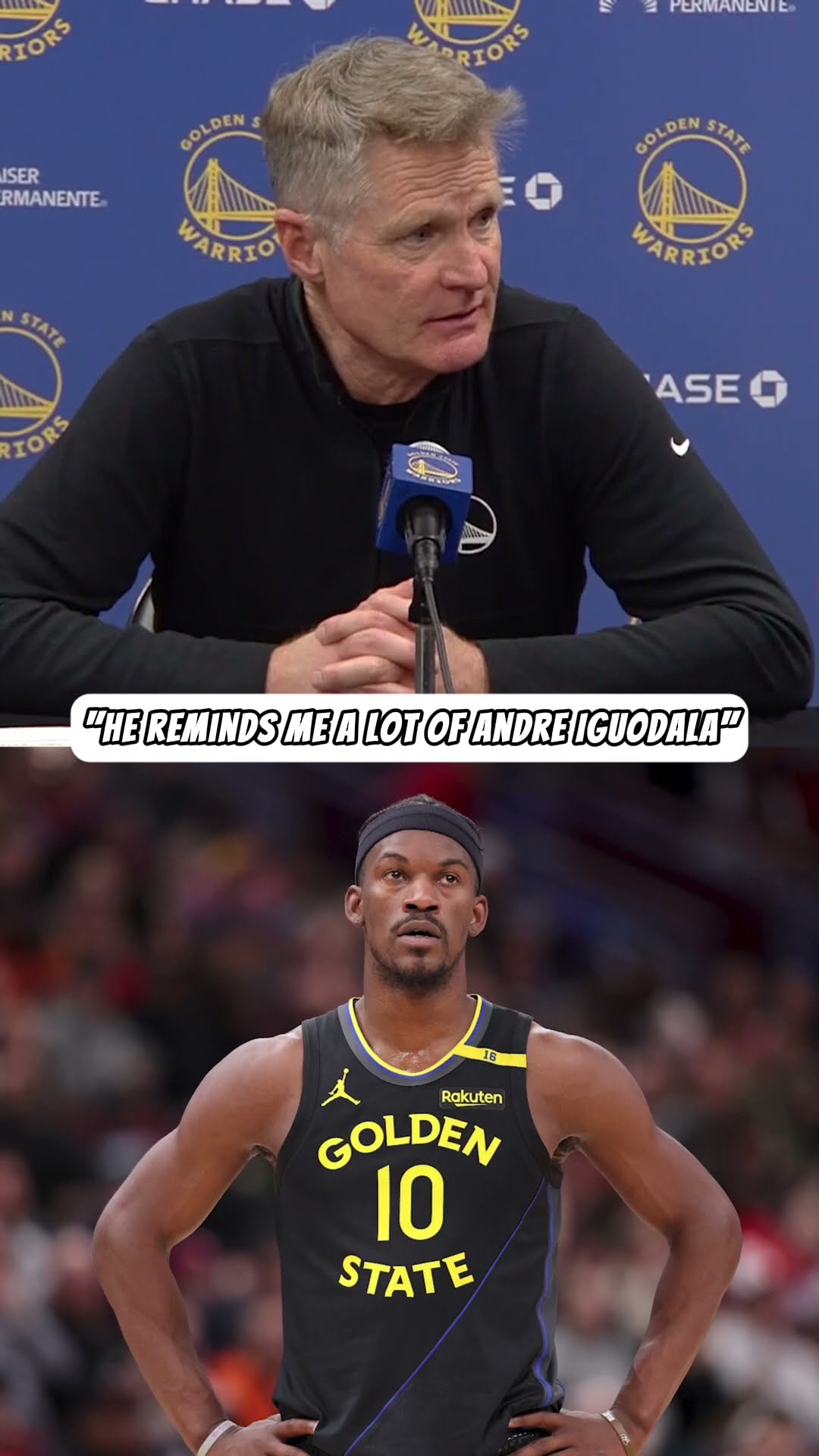 Steve Kerr compares Jimmy Butler to Andre Iguodala