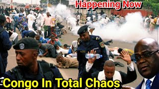 Congo is Burning 🔥🔥: Mass Protests Erupt As The President Is Accused of Selling the Nation