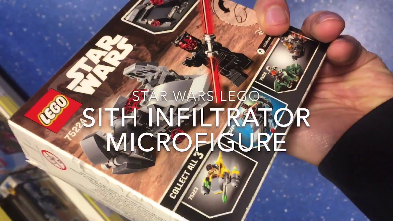 Lego Star Wars SITH Infiltrator microfigure
