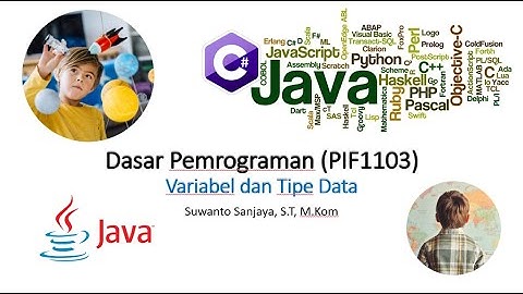 PIF1103 #02 - Variable dan Tipe Data