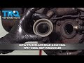 How to Replace Rear Axle Seal 1997-2006 Jeep Wrangler