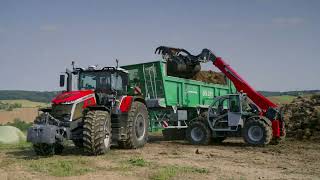 Massey Ferguson | Der Neue MF 9S In Aktion