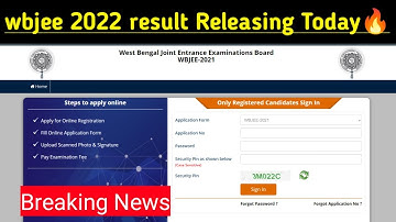 WBJEE 2022 RESULT OUT|WBJEE 2022 LATEST NEWS|WBJEE 2022 RESULT UPDATE|MARKS VS RANK|WBJEE 2022