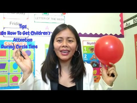 Video: How To Interest A Child In A Circle
