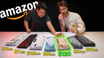 I Tried 7 Highest Rated Amazon Keyboards...