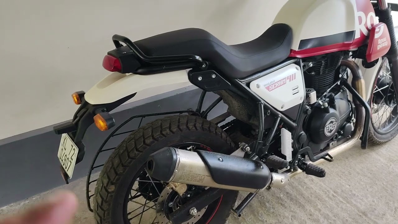 royal Enfield scram 411 quick user review Malayalam