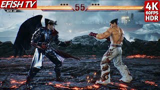 Devil Jin Vs Kazuya Mishima Hardest Ai - Tekken 8