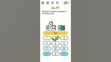 Add up 3 largest numbers in the following | Brain Out