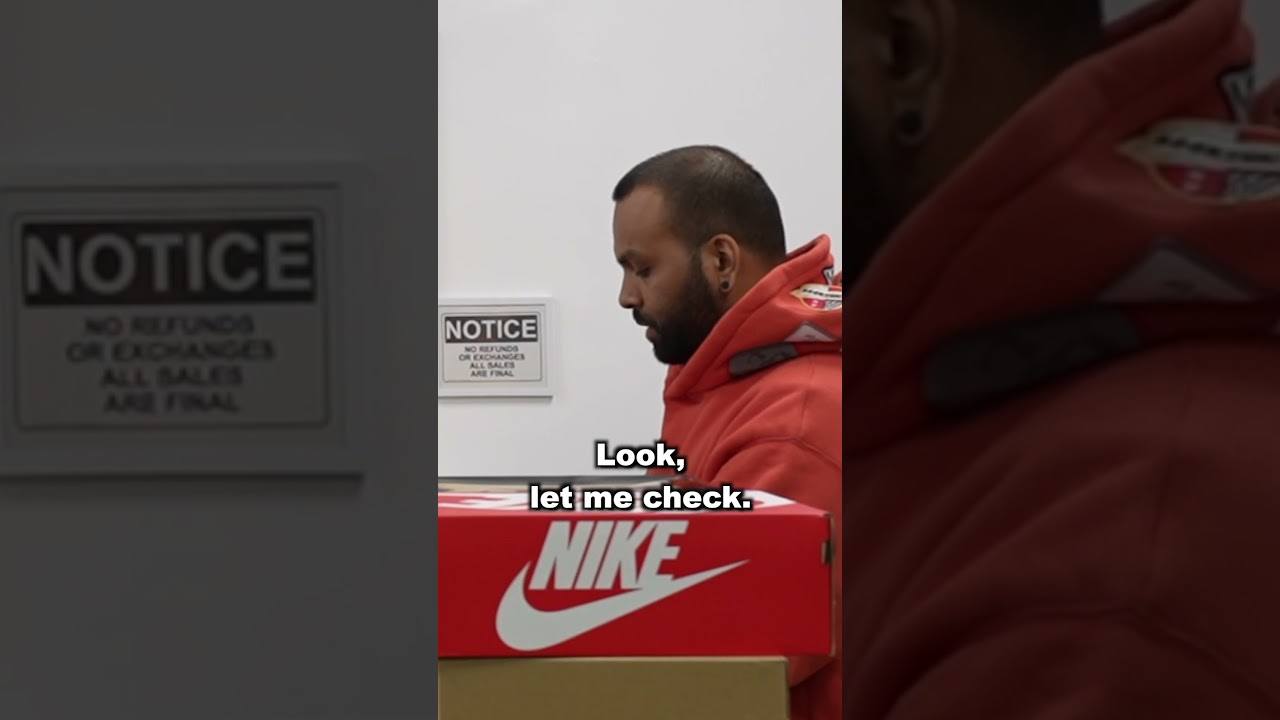 Day in a life of an Indian sneaker store owner 