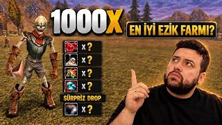 1000X Skeleton Farm Yaptim Neler Düştü? Knight Online 2026