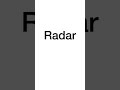 IPhone “Radar” alarm sound effect