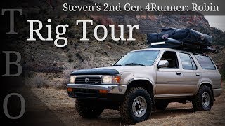 Check out this in-depth tour of steven's 1995 2nd gen 4runner: robin.
we go over everything from suspension to showering.