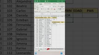 Busca Datos Rápido con la Función FILTRAR en Excel 🔍⚡ #excel #shorts