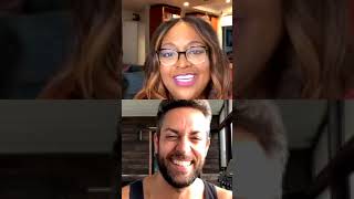 Sherri Shepherd  IG live with Zachary Levi 9420