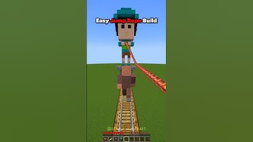 Squid Game Jump Rope Build Hack In Minecraft🤯 #minecraft #shorts