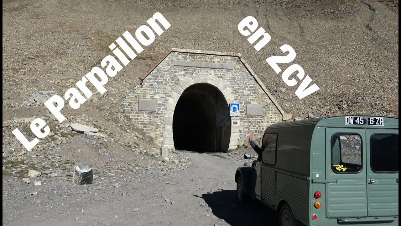 L'AVENTURE en 2cv fourgonnette - Col du Parpaillon (2 780 m)