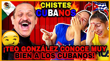TEO GONZALEZ🇲🇽 "Chistes de Cubanos🇨🇺" 2023 reaction ¡LE GUSTAN LAS CUBANAS🔥! Humor mexicano😏 #Mexico