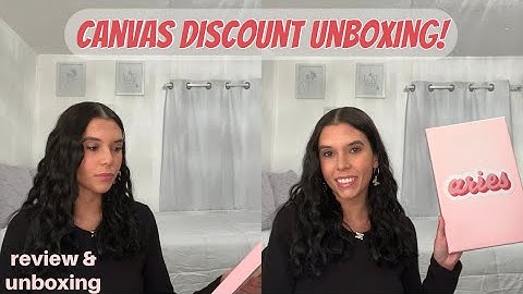 CANVAS DISCOUNT UNBOXING & REVIEW!  🖼