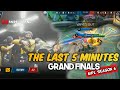 THE LAST 5 MINUTES OF MPL-PH SEASON 6 GRAND FINALS : TRULY AMAZING